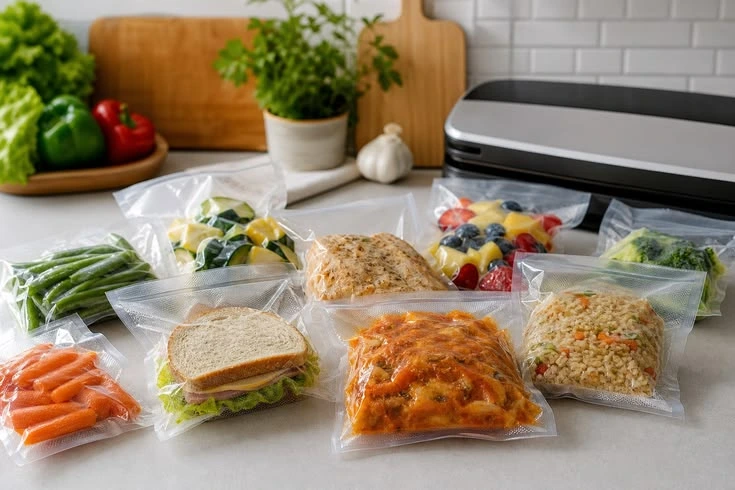 Plastik Vakum Makanan Basah